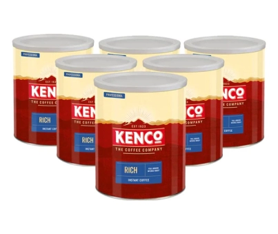 Kenco Rich Roast Instant Coffee Tins 6x750g