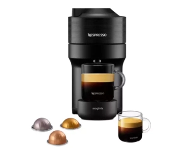 Nespresso Vertuo Pop Pod Coffee Machine by Magimix – Black