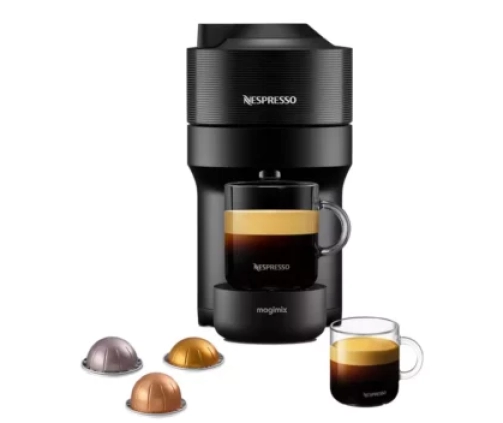 Nespresso Vertuo Pop Pod Coffee Machine by Magimix – Black